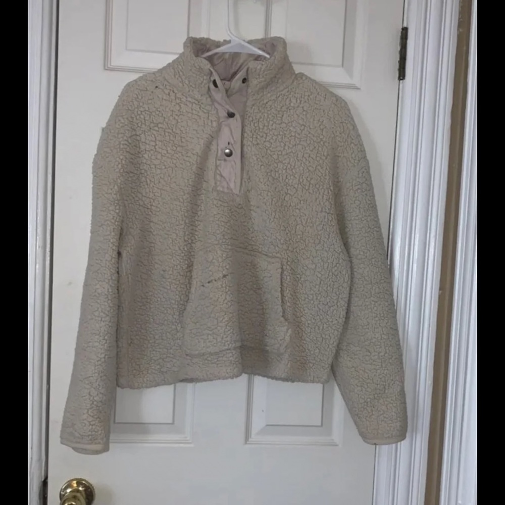 sherpa hoodie
